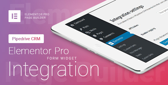 Elementor Pro — Pipedrive Elementor Pro — Pipedrive
